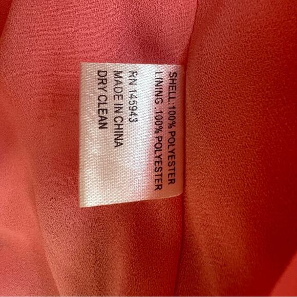 COLOR ME COURTNEY Yellow Pink Ditsy Flower Printed Cece Maxi Dress Size 10 - Picture 16 of 16